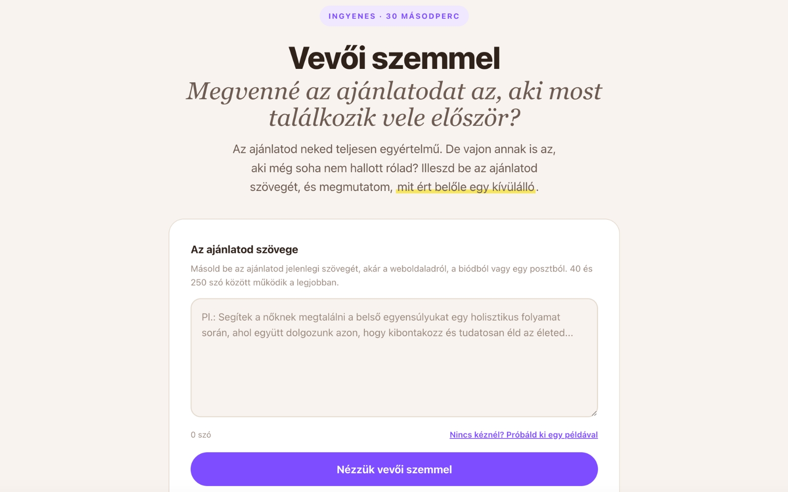 Vevői szemmel